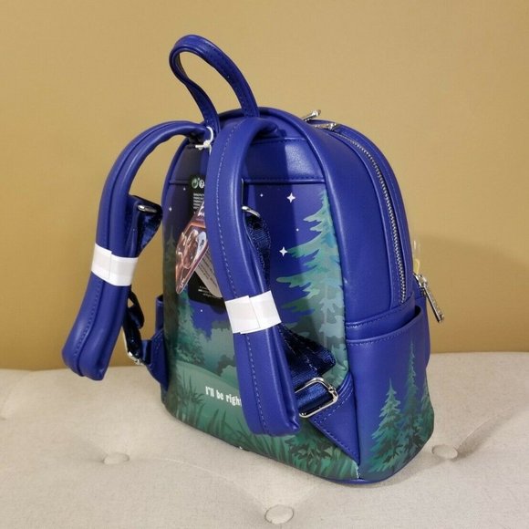 Loungefly E.T. I'll Be Right Here Glow in the Dark Mini Backpack NEW - Picture 4 of 12